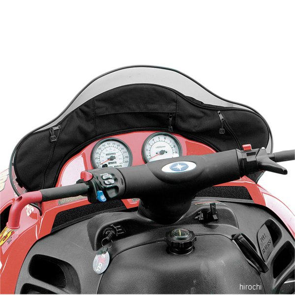 スノーモービル ウィンドシールド バッグ 01年-07年 ポラリス Indy Edge 黒