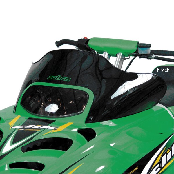 ウインドシールド コブラ 10.25インチ(260mm) Arctic Cat 黒