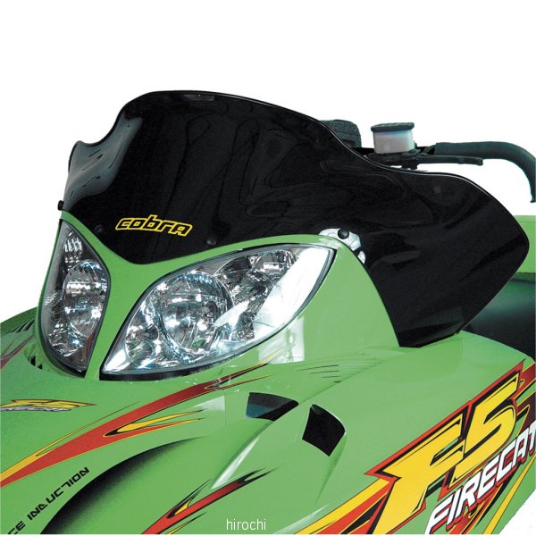 ウインドシールド コブラ 14.25インチ(362mm) Arctic Cat 黒