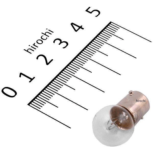 口金シングル球 12V10W ウインカー球 (クリアー) (1個売り)