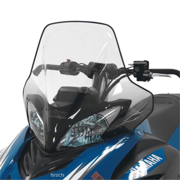ウインドシールド コブラ 18.5インチ(470mm) ヤマハ クリア