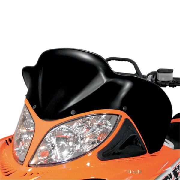 ウインドシールド コブラ 17インチ(432mm) Arctic Cat 黒