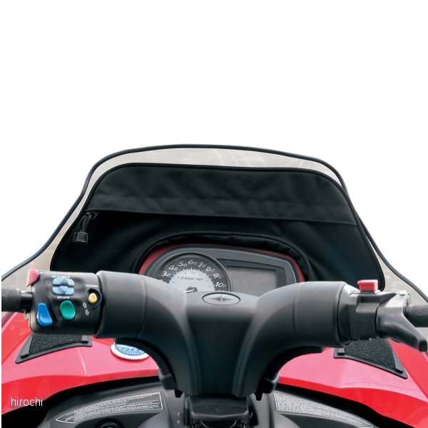スノーモービル ウィンドシールド バッグ 05年-06年 ポラリス Fusion 黒