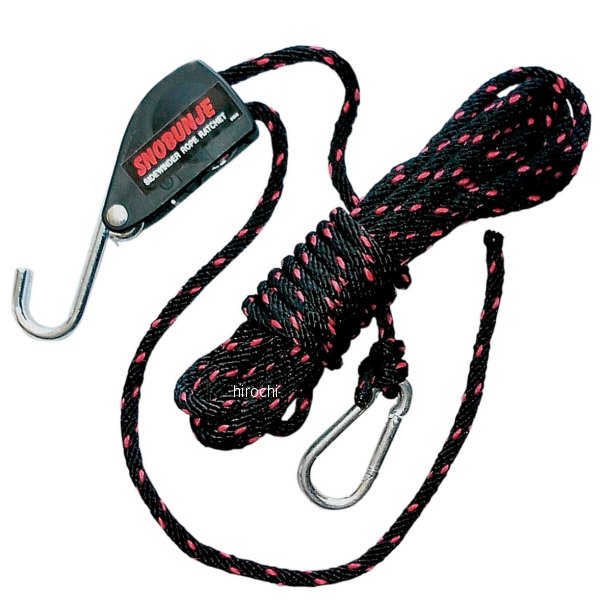 牽引用 サイドワインダーラチェット ロープ 3/8インチ(9.5mm) x 30フィート(9m)