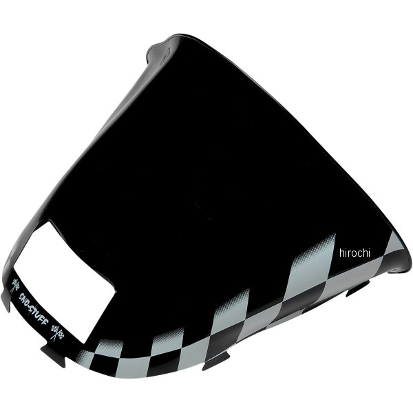 ウインドシールド 13.5インチ(343mm) Ski-Doo 黒/白