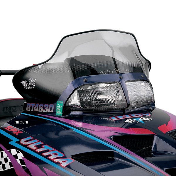 ウインドシールド コブラ 13.5インチ(343mm) ポラリス Tint色