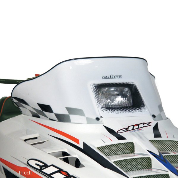 ウインドシールド コブラ 11.5インチ(292mm) ポラリス 白