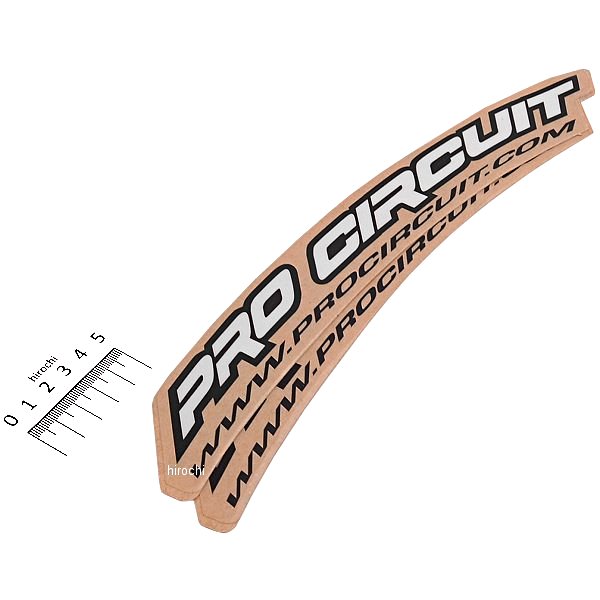 フロントフェンダーステッカー 白