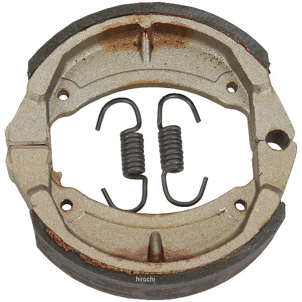 ブレーキシュー フロント/リア 80年以降 ヤマハ、スズキ (オーガニック)