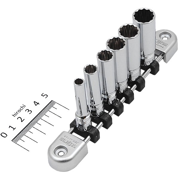 NTB2L06WA  nepros 6.3sq ディープソケットセット12角 (6コ組)