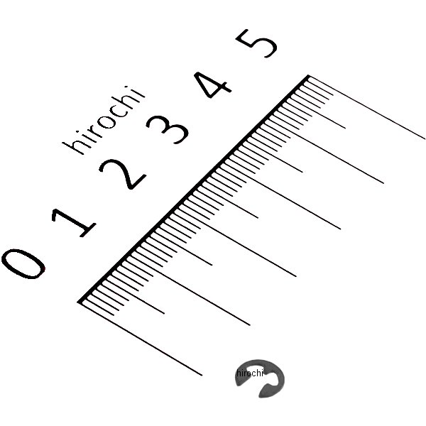 補修 ミクニHSR用 ジェットニードル E-リング