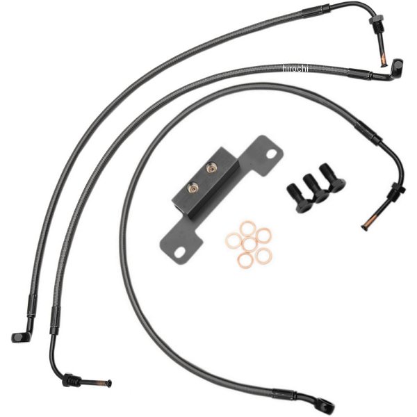 ブレーキホース Midnight 14年-16年 FLH ABS無 12-14インチ用