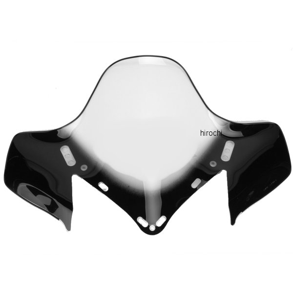 ウインドシールド 17.5インチ(445mm) ヤマハ スモーク/グラフィック