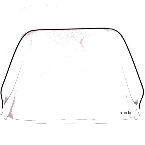 ウインドシールド 16インチ(406mm) ポラリス クリア