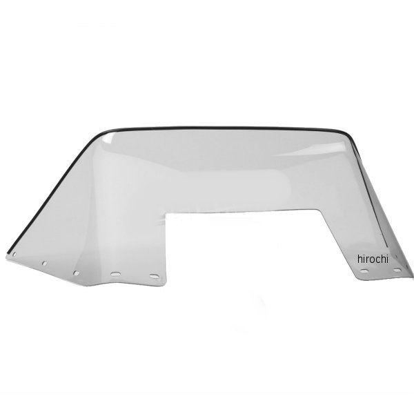 ウインドシールド 9.3インチ(236mm) ポラリス スモーク