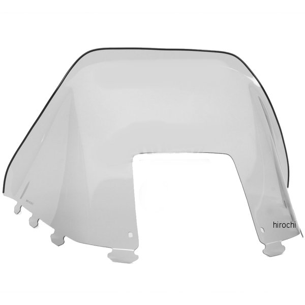 ウインドシールド 15.5インチ(394mm) ポラリス スモーク