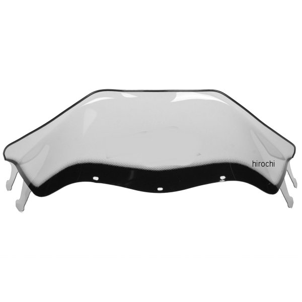 ウインドシールド 11.5インチ(292mm) ポラリス スモーク/グラフィック