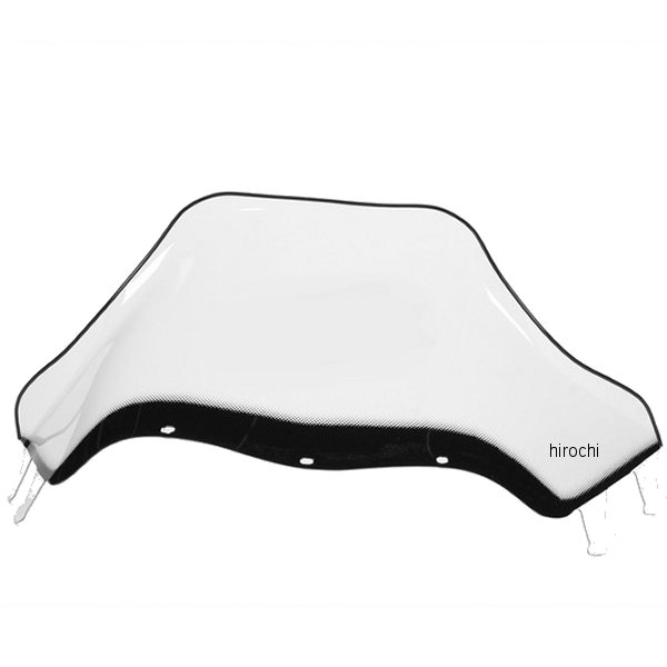 ウインドシールド 15インチ(381mm) ポラリス クリア/グラフィック