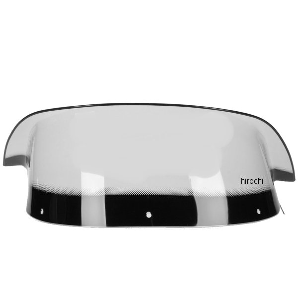 ウインドシールド 9.5インチ(241mm) ポラリス スモーク/グラフィック