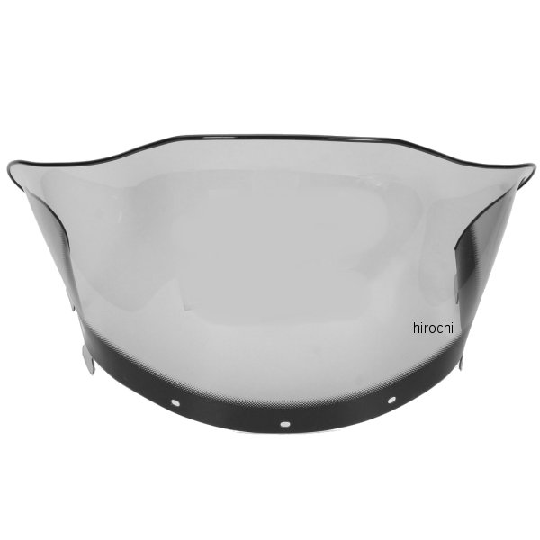 ウインドシールド 14インチ(356mm) ポラリス スモーク/グラフィック