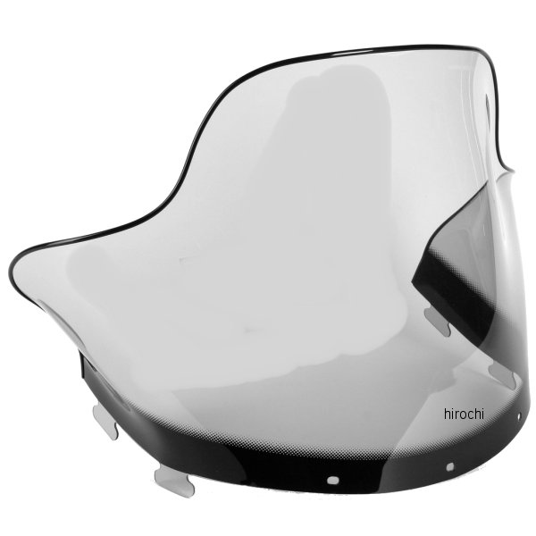 ウインドシールド 17インチ(432mm) ポラリス スモーク/グラフィック