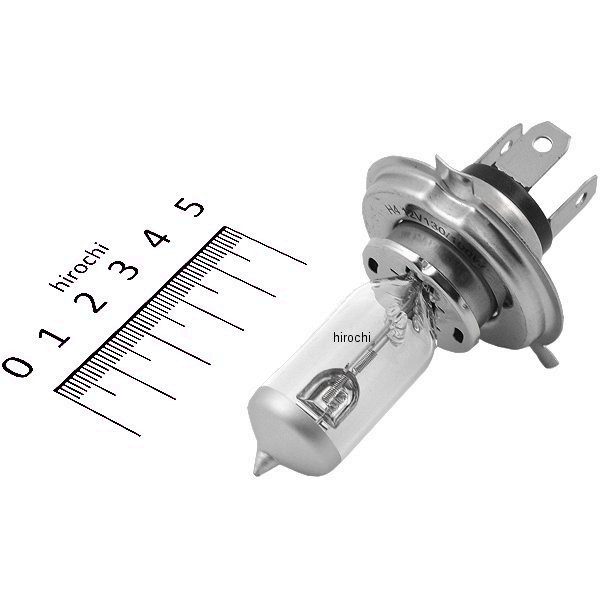 ハロゲンバルブ H4(P43t) 130/ 100W (130/ 100W相当) クリア ハロゲン 1個売り