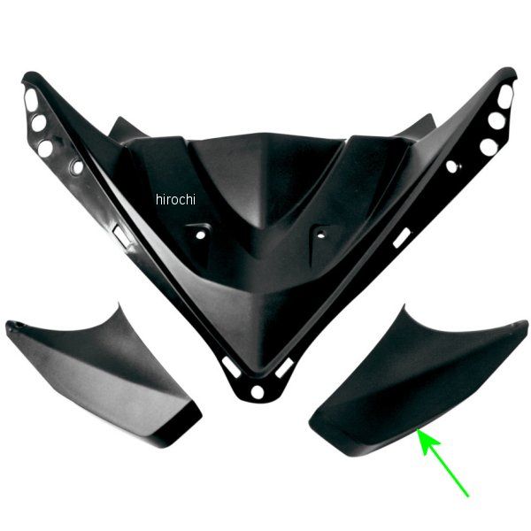 サイドカバー 左側 03年-07年 ヤマハ FXニトロ、RX-1 黒