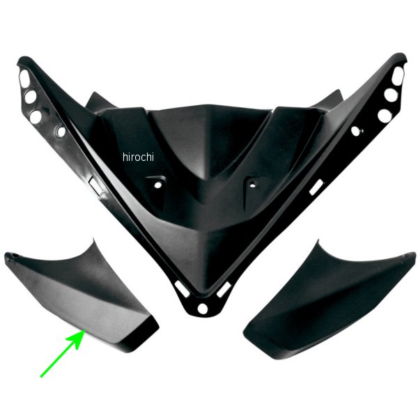 サイドカバー 右側 03年-07年 ヤマハ FXニトロ、RX-1 黒