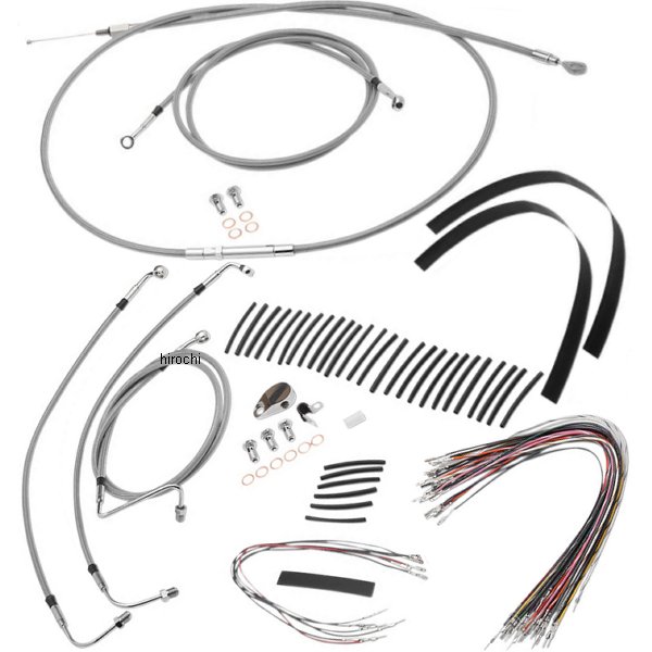 ケーブル キット ステンレス 14年以降 ツーリング 15インチ エイプバー用