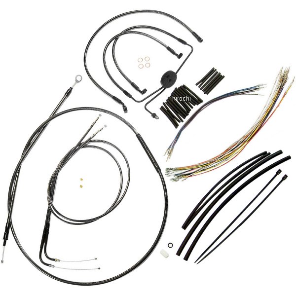 ケーブルキット 黒 08年-11年 FXDF 12-14インチ用