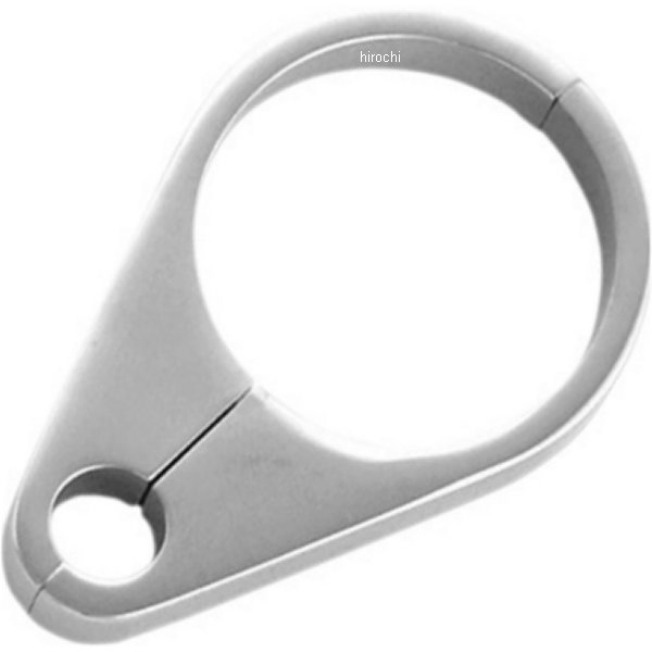 スロットル、ブレーキ ケーブル ガイド 1.25インチ(32mm) クローム