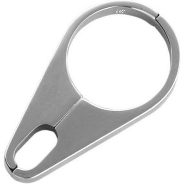 スロットル、アイドルケーブル ガイド 1.25インチ(32mm) クローム