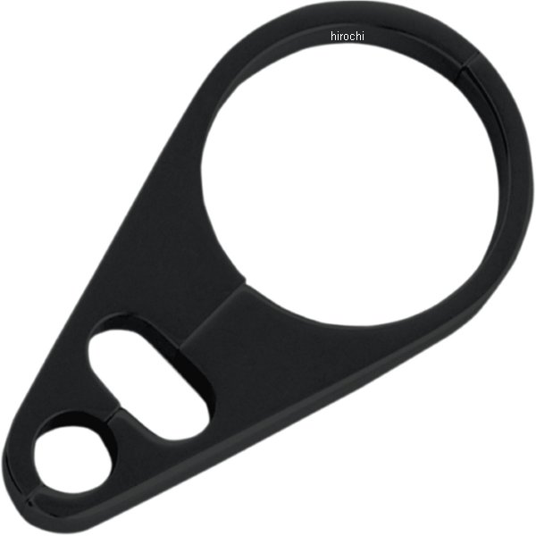 スロットル、アイドル、ブレーキ ケーブル ガイド 1.25インチ(32mm) 黒