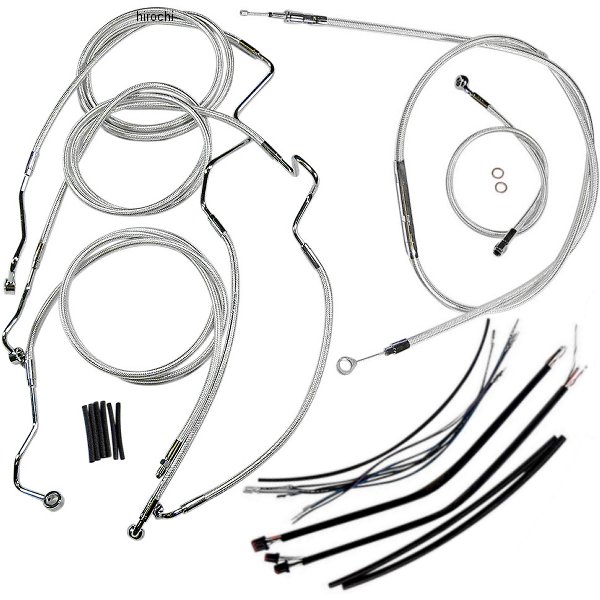 ケーブルキット クローム 15年 FLTRX ABS付 15-17インチ用
