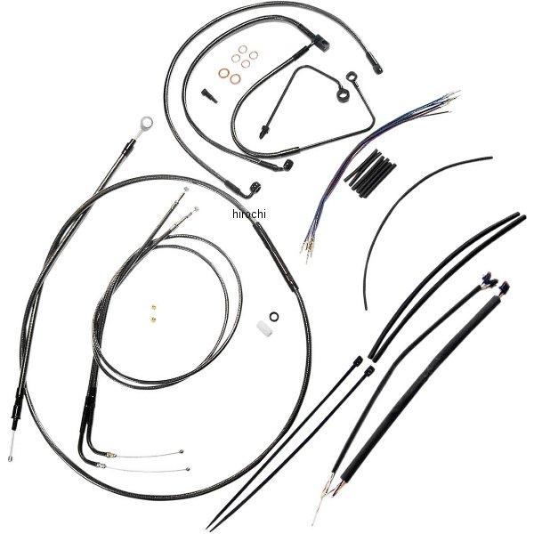 ケーブルキット 黒 15年 FLS ABS付 12-14インチ用
