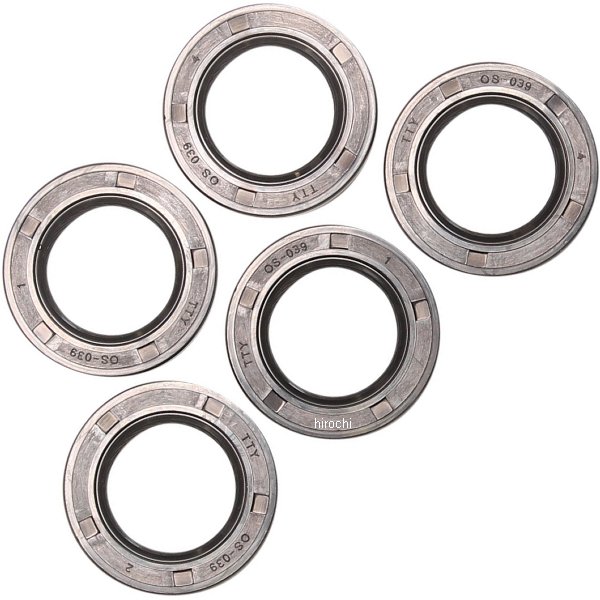 ウェット クラッチ オイルシール 84年以降 Big Twin バイトン材 (5個入り)