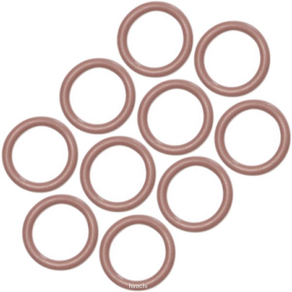 アッパー プッシュロッド カバー Oリング 99年-17年 Twin Cam (10個入り) 11293