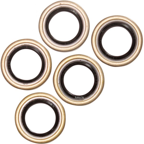 シフター シャフト シール 74年-82年 Big Twin バイトン材 (5個入り)