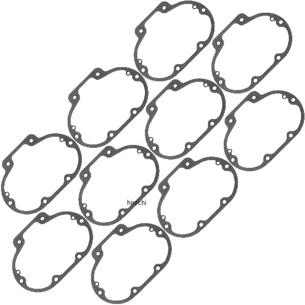 トランスミッション エンドカバー ガスケット 07年-17年 Twin Cam (10個入り) 36805-06