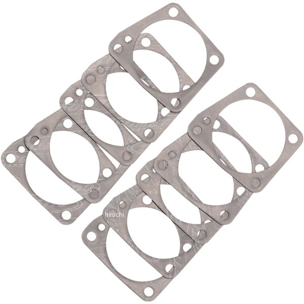 フロント タペットブロック ガスケット 0.51mm 84年-99年 Big Twin ファイバー (10個入り)