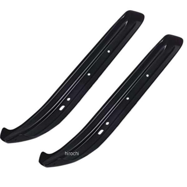 スキー スキン ポラリス 黒 (左右ペア)