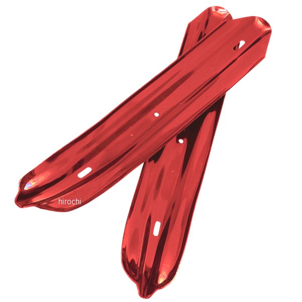 スキー スキン ポラリス 赤 (左右ペア)