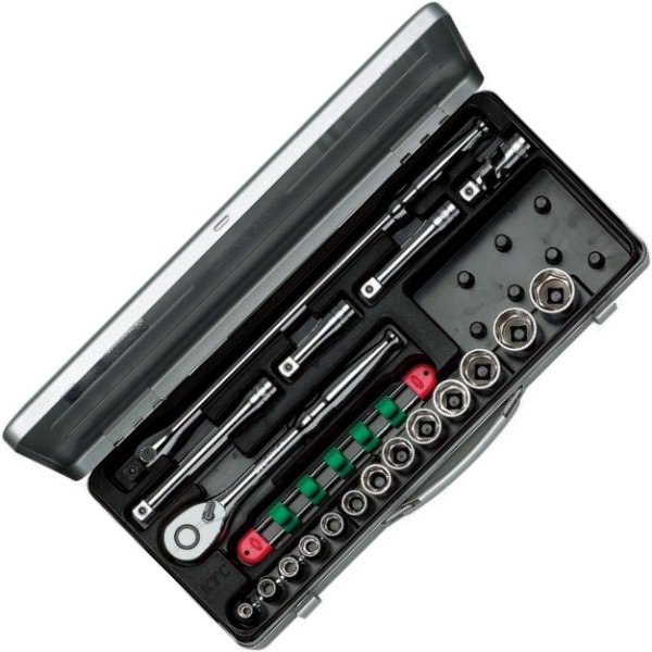 12.7sq.ソケットレンチセット6角(19点)