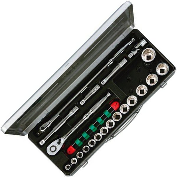 12.7sq.ソケットレンチセット(21点)インチタイプ