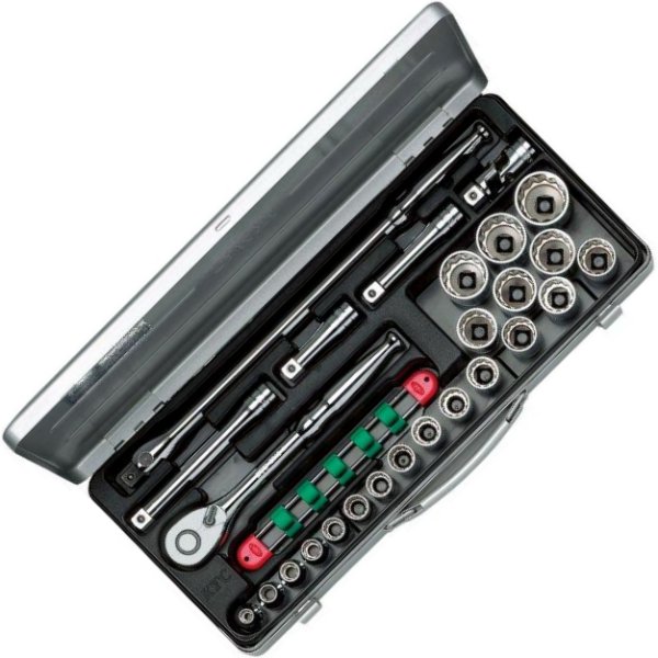 12.7sq.ソケットレンチセット(26点)ミリタイプ
