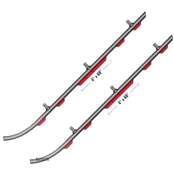 ランナー 505シリーズ 4インチ(102mm) ポラリス (左右ペア)