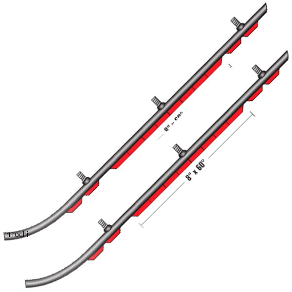 ランナー 507シリーズ 8インチ(203mm) ポラリス (左右ペア)