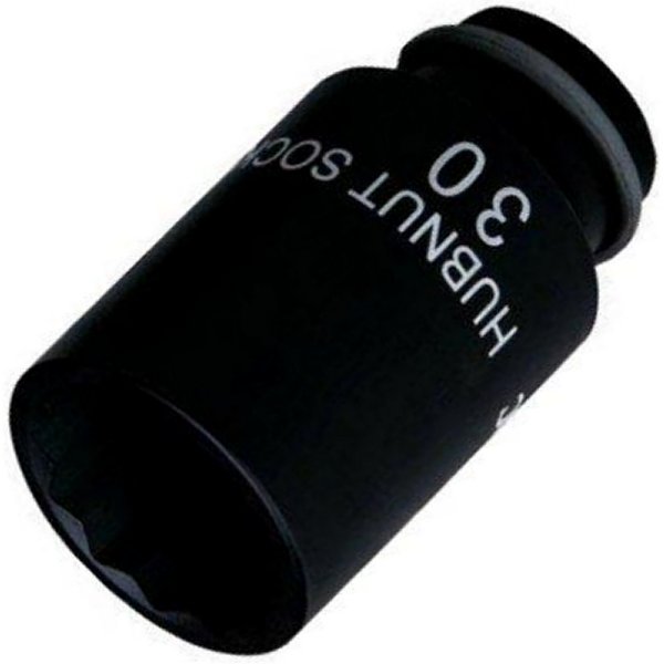 12.7sq インパクトレンチ用ハブナットソケット 30mm