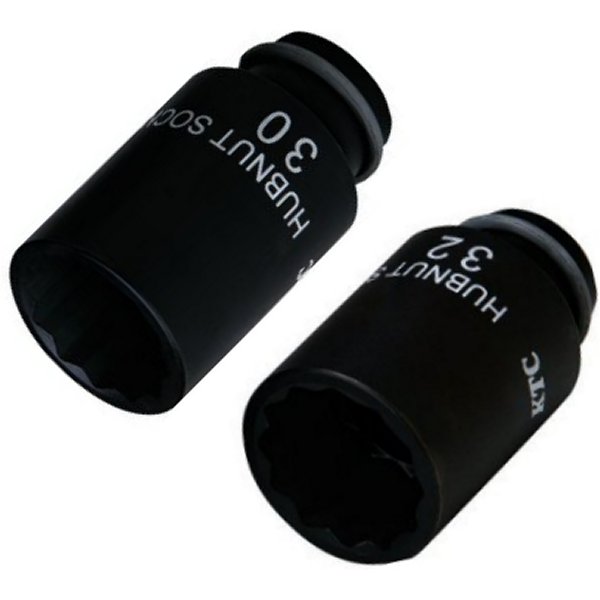 12.7sq インパクトレンチ用ハブナットソケットセット