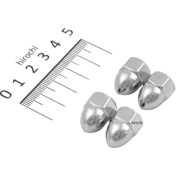 ナット ドングリ(ACORN) 5/16"-18 UNC クローム (4個入り)